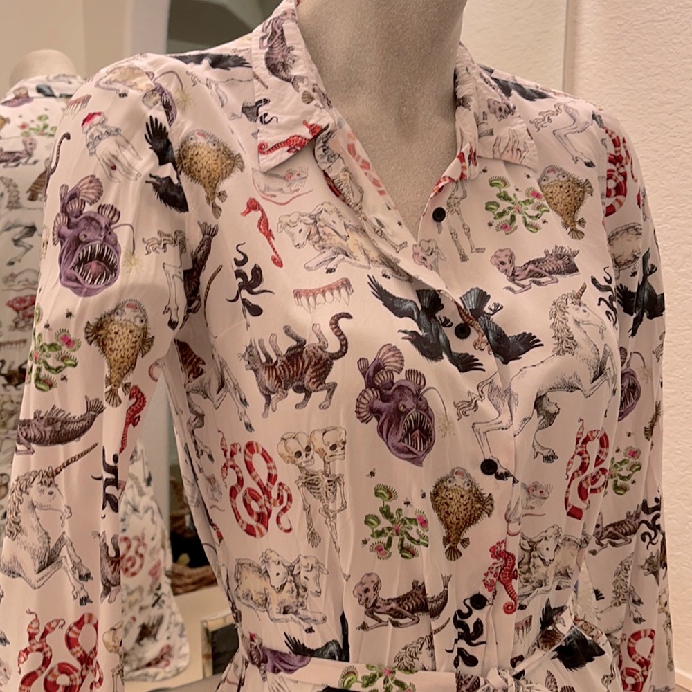 Oddities Dress. Fun and spooky. Size L